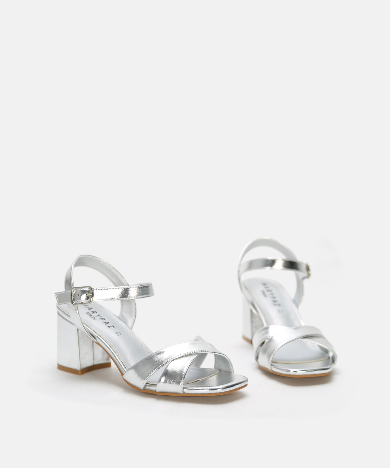 Sandalia tac&oacute;n cruzada image number null